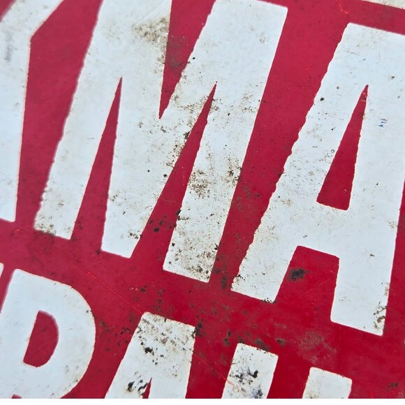 Vintage Barkman Travel Trailers Manhattan Kansas License Plate Dealer Tag Promo - Picture 12 of 16